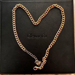 Gold Colored Chain Necklace